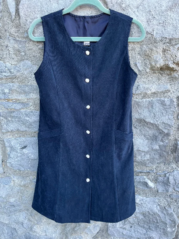 90s navy pinafore  6-7y (116-122cm)