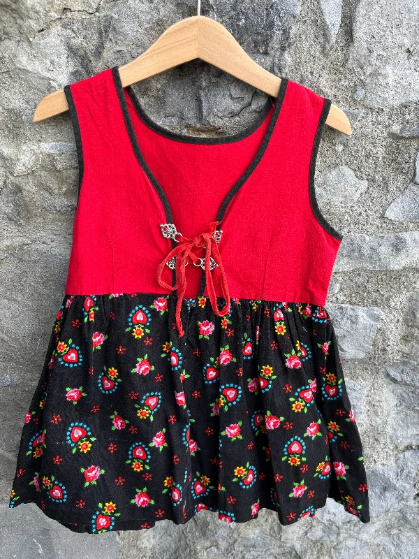 Folk pinafore  3y (98cm)