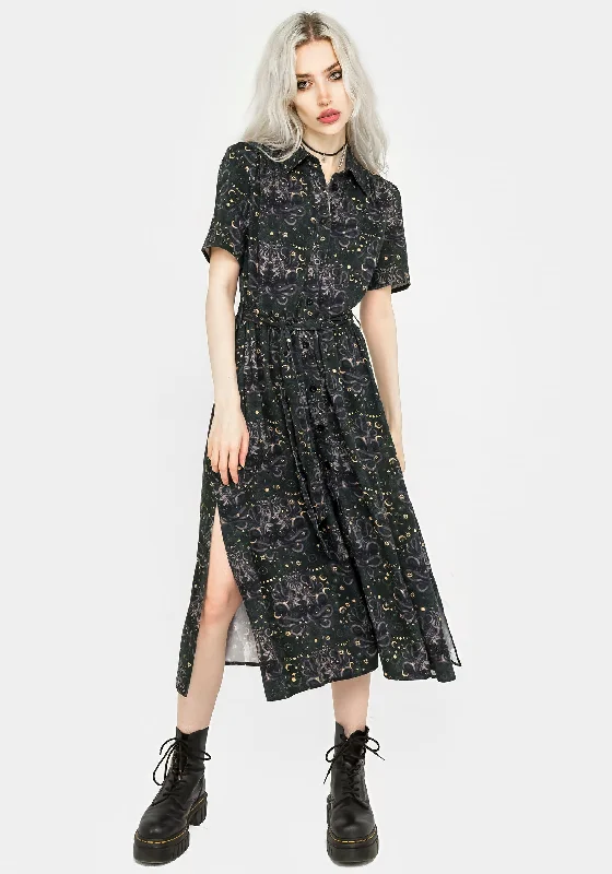 Cailleach Midi Shirt Dress