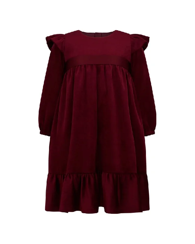 HOLLY HASTIE Chloe Velvet Party Dress