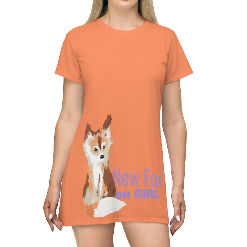 New Fox - AOP T-Shirt Dress