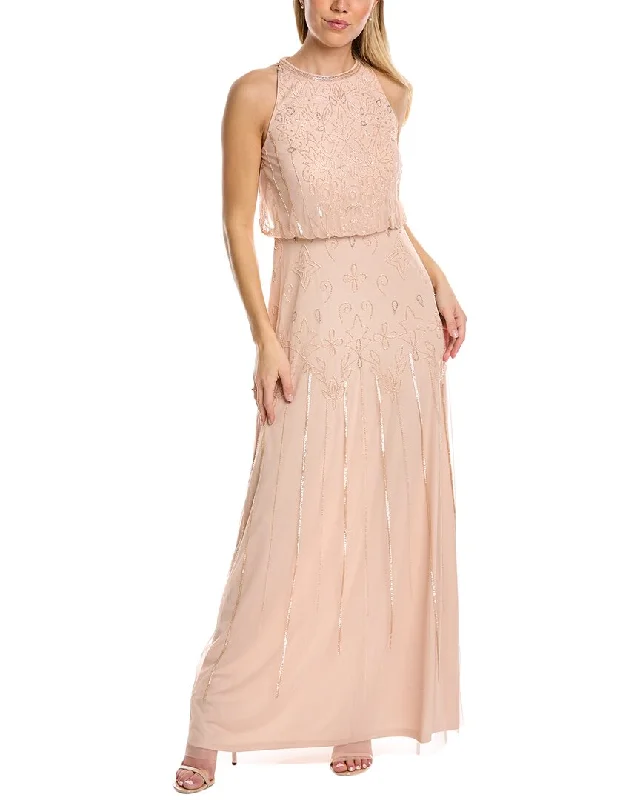 Prom dresses with fitted styles for a sleek look-Adrianna Papell Gown