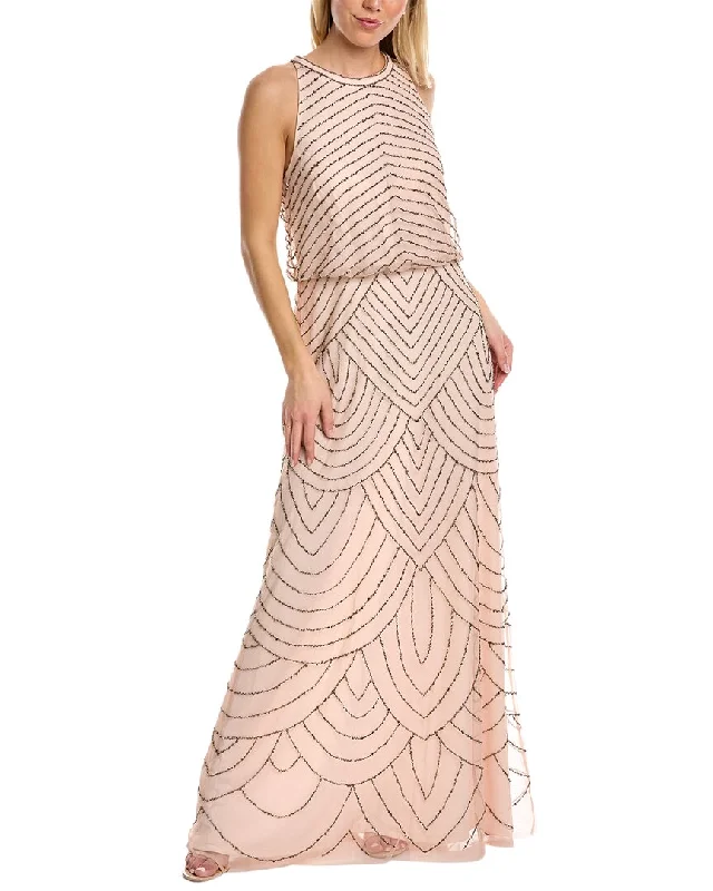 How to choose the right neckline for your prom dress-Adrianna Papell Gown