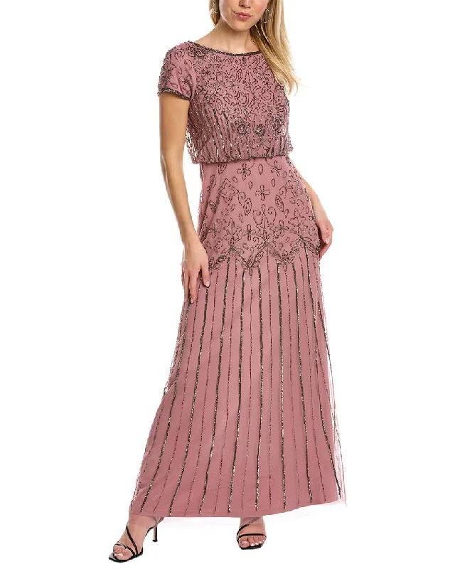 How to keep your prom dress wrinkle-free-Adrianna Papell Gown