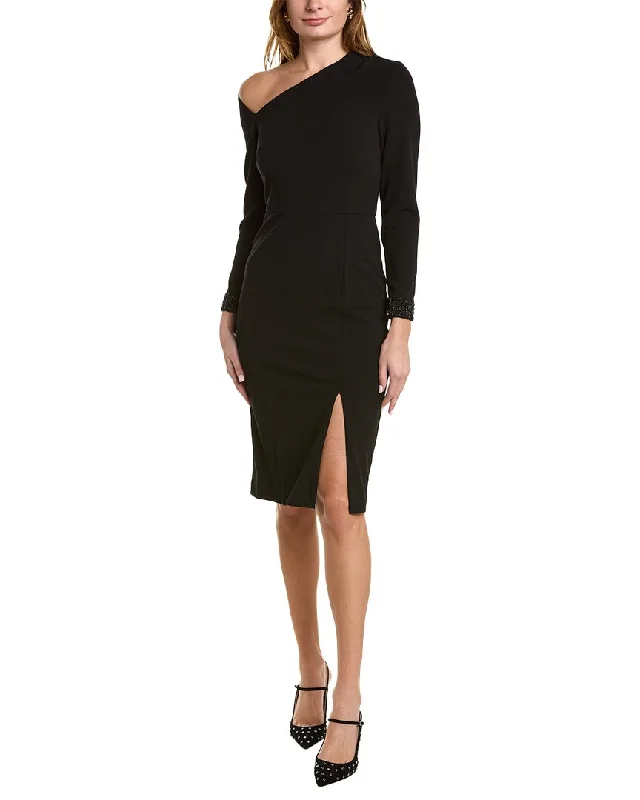 How to make your prom dress fit perfectly-Aidan Mattox Asymmetrical Cocktail Dress