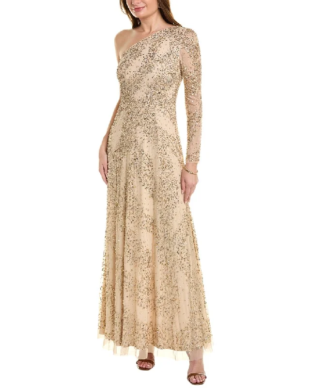 How to find the best prom dress for your budget-Aidan Mattox Beaded One-Shoulder Gown How to find the best prom dress for your budget-Aidan Mattox Beaded One-Shoulder Gown