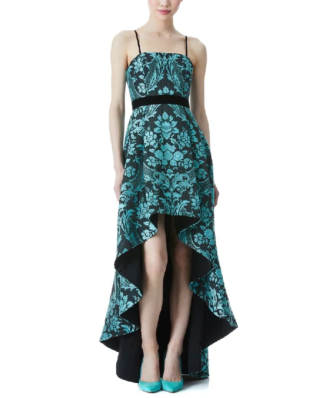Classic prom dresses with lace details-alice + olivia Florence Gown