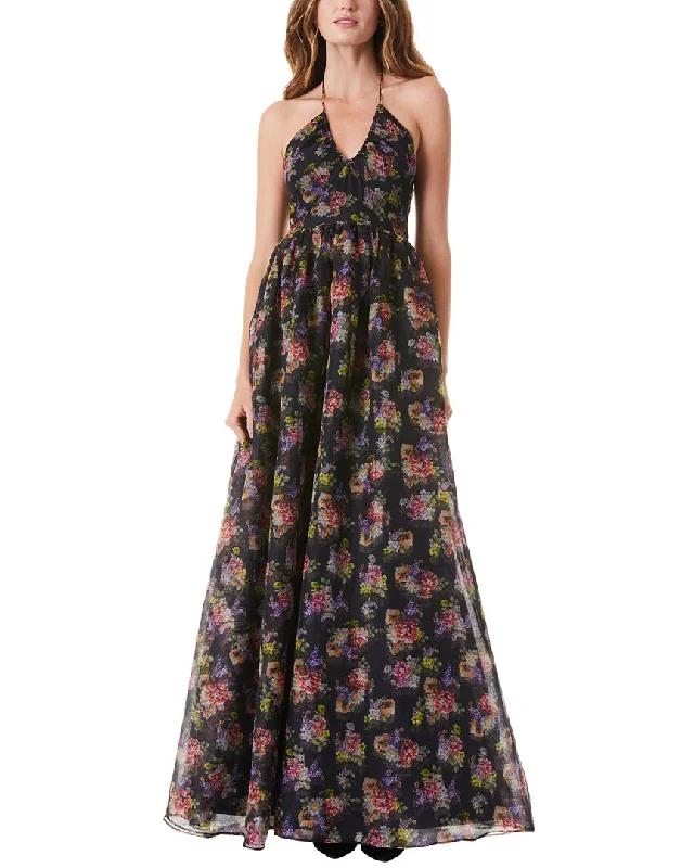 How to pick the best color prom dress-alice + olivia Saori Princess Silk Gown
