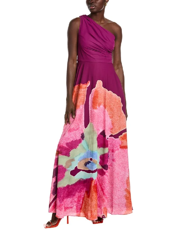 Trendy prom dresses for 2025 fashion-AMUR Atlas One-Shoulder Gown