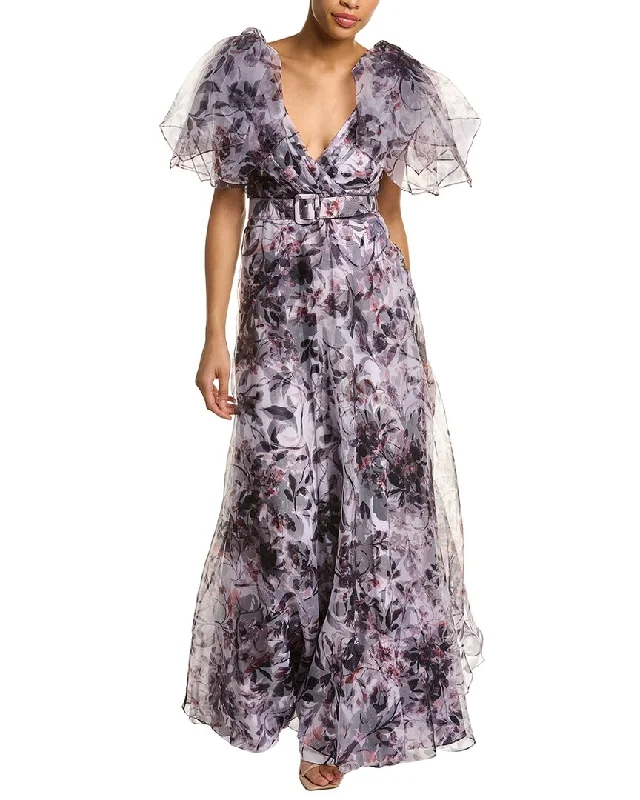 How to measure yourself for a prom dress-Badgley Mischka Organza Gown