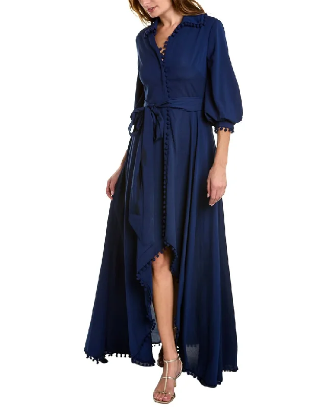 How to add a personal touch to your prom dress-Badgley Mischka Pompom Gown
