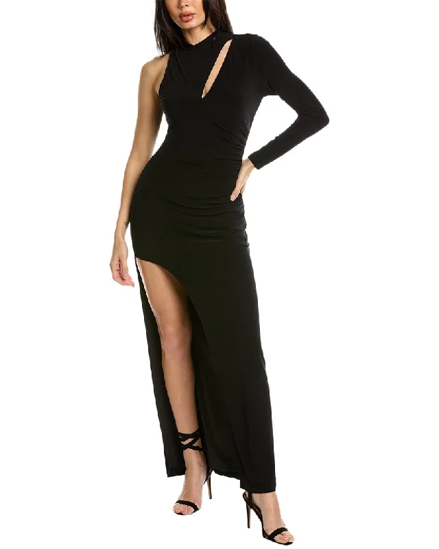 Best prom dresses for a chic and modern look-BCBGMAXAZRIA One-Shoulder Gown