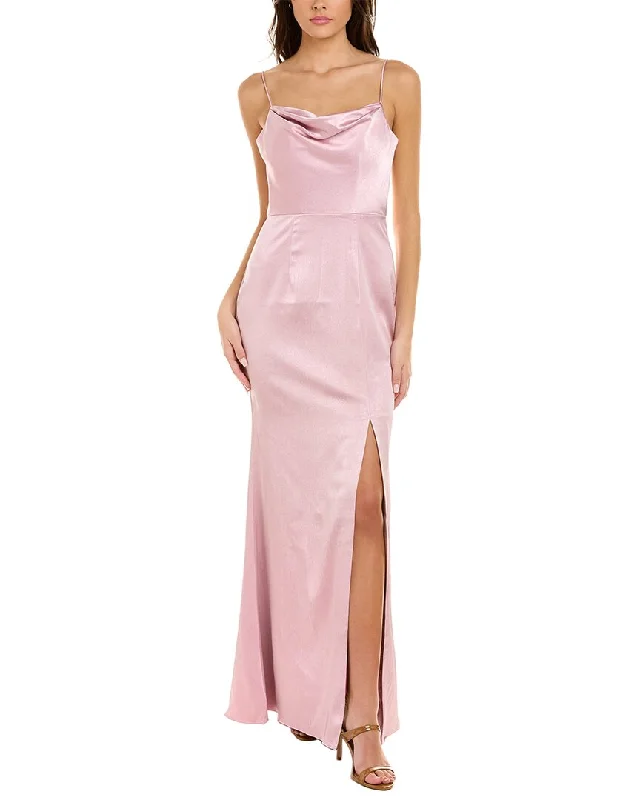 How to fix prom dress alterations at home-Black by Bariano Lana Gown