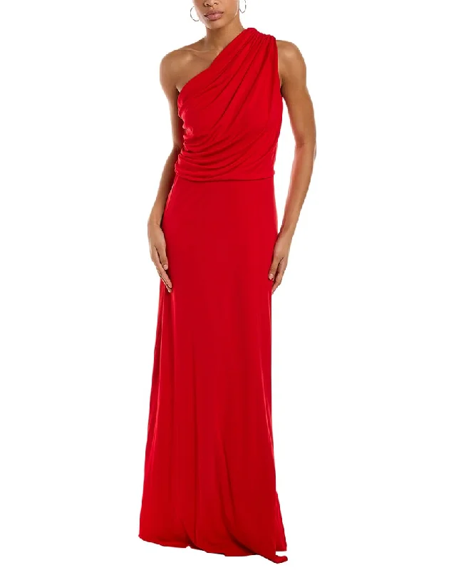 Choosing a prom dress for your skin tone and body type-Halston Charlee Gown