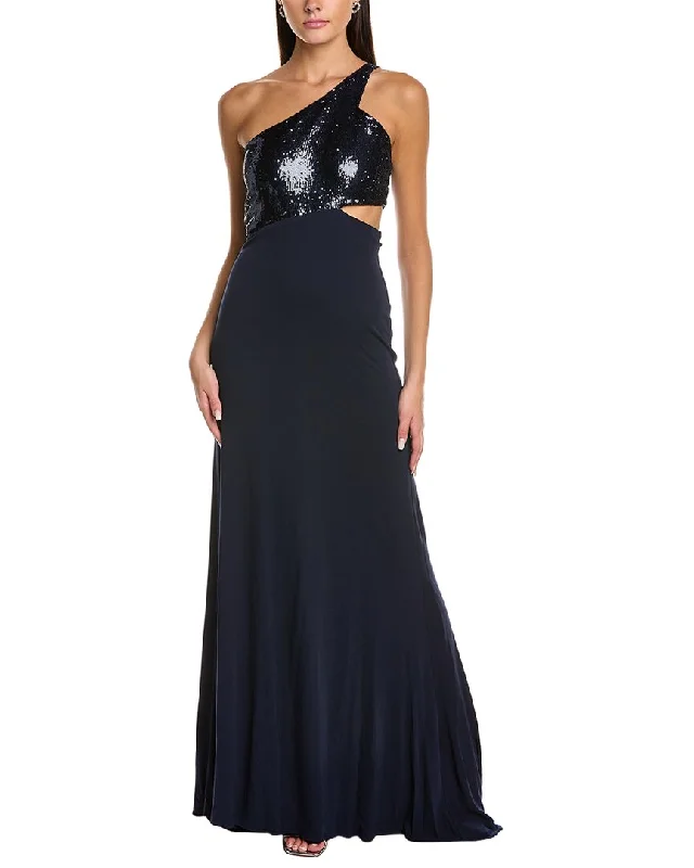 Best brands for prom dresses-Halston Gown