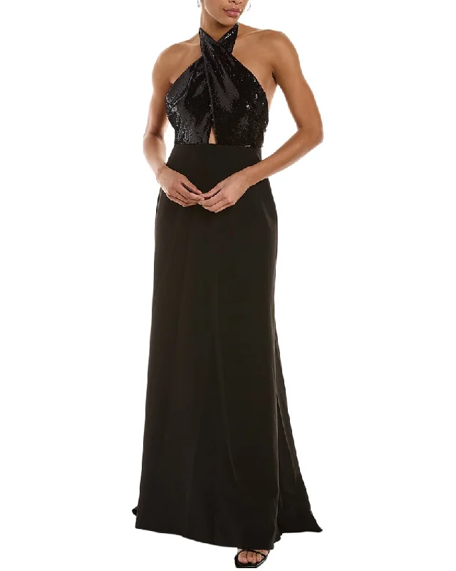 Should you buy your prom dress early-Halston Lacey Gown