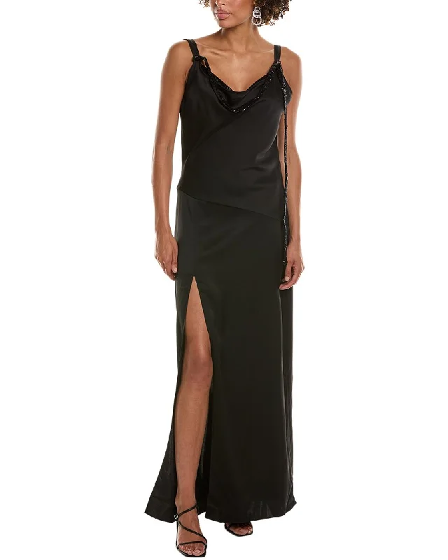 Unique prom dresses for 2025-Halston Nomi Gown