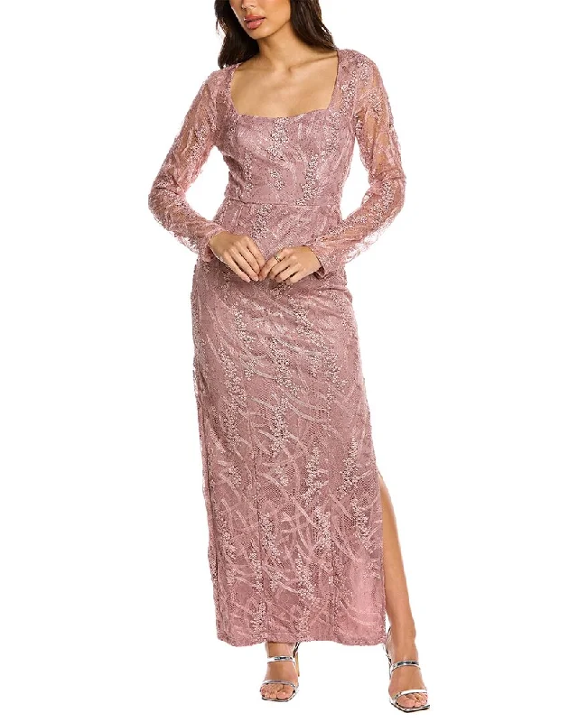 Finding prom dresses that flatter a pear-shaped body-JS Collections Giovanna Column Gown