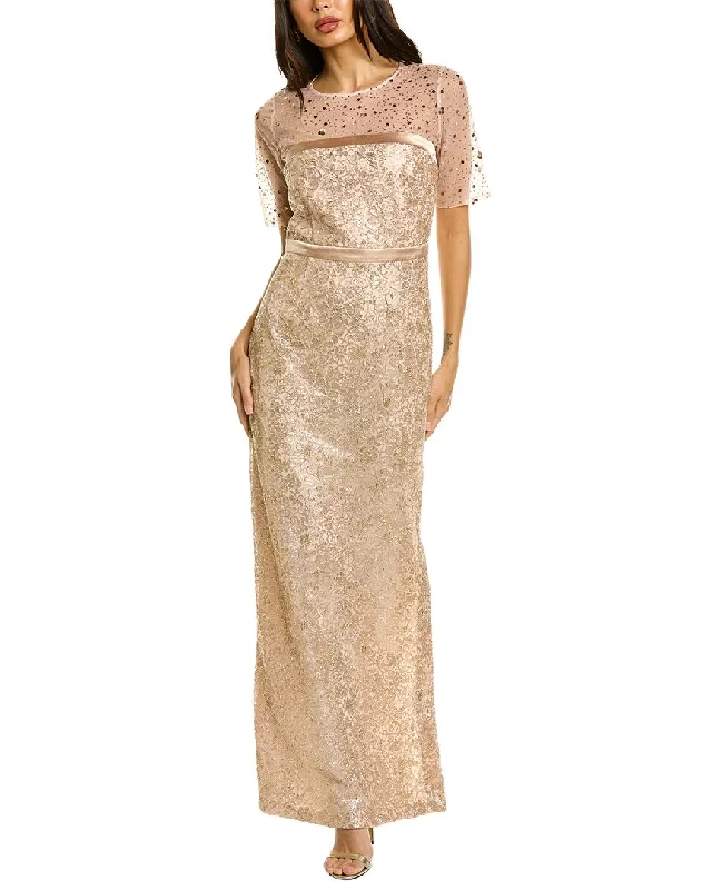 Prom dresses with sequins for sparkle-JS Collections Maisie Illusion Column Gown