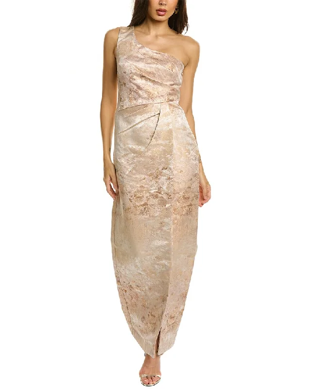 How to add a personal touch to your prom dress-Kay Unger Nana Column Gown