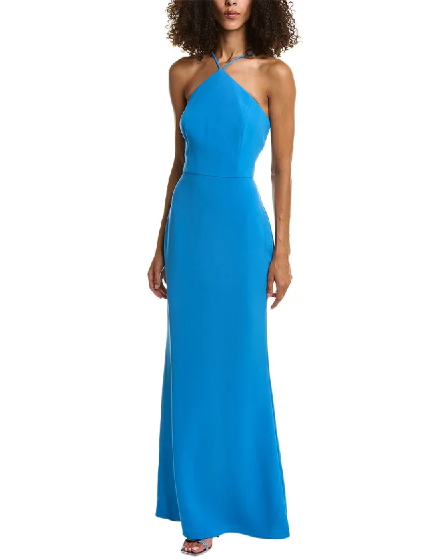 Prom dress shopping tips for a perfect fit-Liv Foster Halter Mermaid Gown