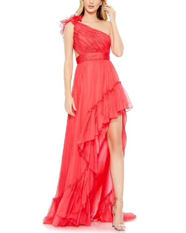 How to find the perfect prom dress for your shape-Mac Duggal Asymmetrical High-Low Gown How to find the perfect prom dress for your shape-Mac Duggal Asymmetrical High-Low Gown