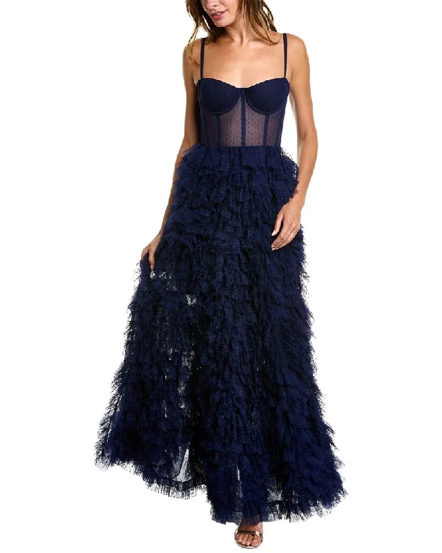 Stunning floor-length prom dresses-Marchesa Notte Gown