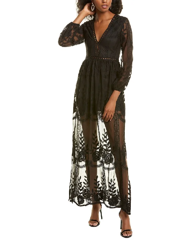 Prom dresses with a modern twist-Michele Laperle Embroidered Gown
