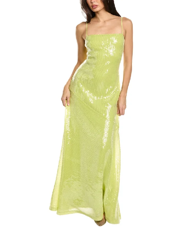 Strapless prom dresses for a chic look-ML Monique Lhuillier Neomi Sequin Gown