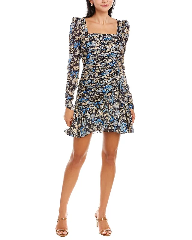 Off-shoulder prom dresses for a formal event-ML Monique Lhuillier Ruched Cocktail Dress Off-shoulder prom dresses for a formal event-ML Monique Lhuillier Ruched Cocktail Dress