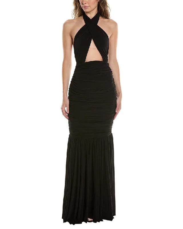 How to find the perfect prom dress for your style-Norma Kamali Cross Halter Fishtail Gown How to find the perfect prom dress for your style-Norma Kamali Cross Halter Fishtail Gown