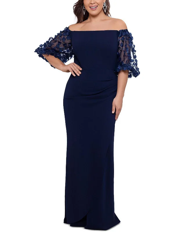 How to match your prom dress with the right makeup-Plus Womens Faux Wrap Maxi Evening Dress How to match your prom dress with the right makeup-Plus Womens Faux Wrap Maxi Evening Dress