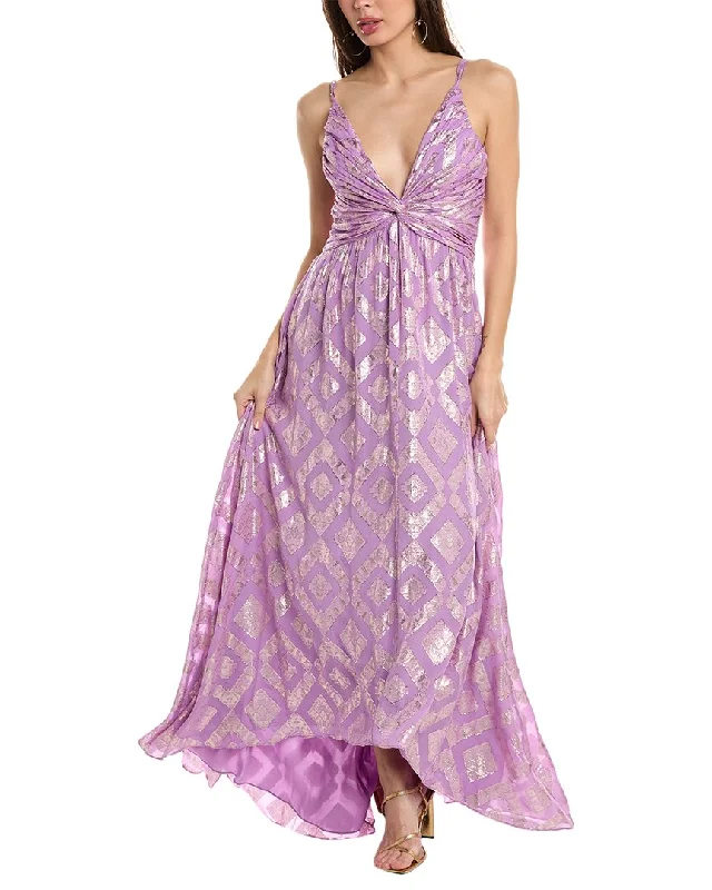 How to incorporate different textures into your prom dress-Ramy Brook Toby Silk-Blend Gown How to incorporate different textures into your prom dress-Ramy Brook Toby Silk-Blend Gown