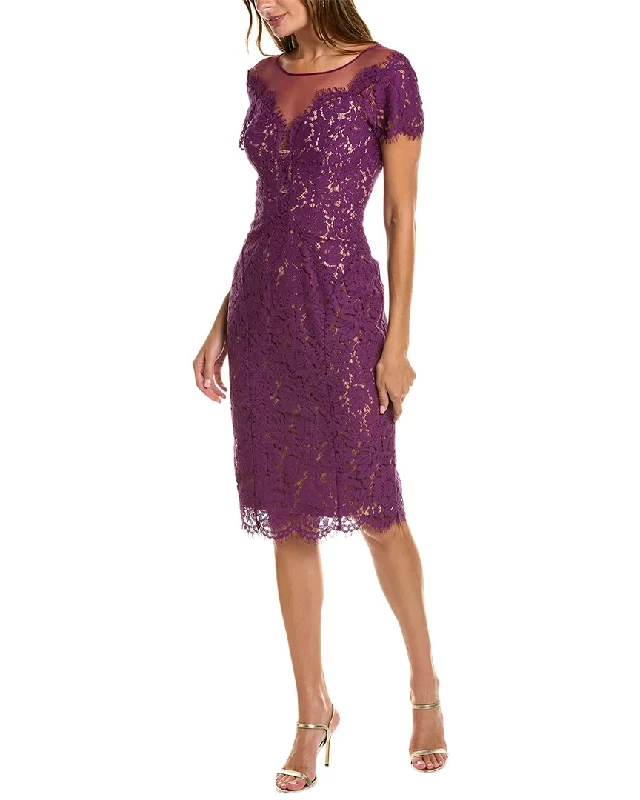 Satin vs. chiffon prom dresses-Rene by Rene Ruiz Cocktail Dress