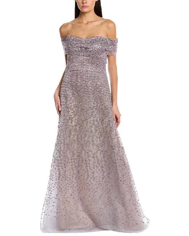 How to make your prom dress stand out-Rene Ruiz Embroidered Gown