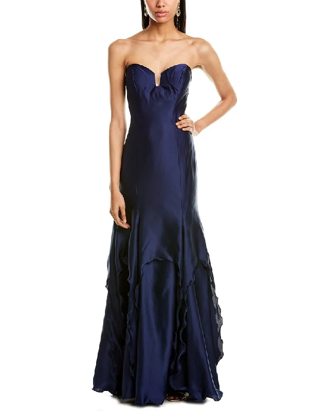 Short prom dresses for a playful vibe-Rene Ruiz Gown