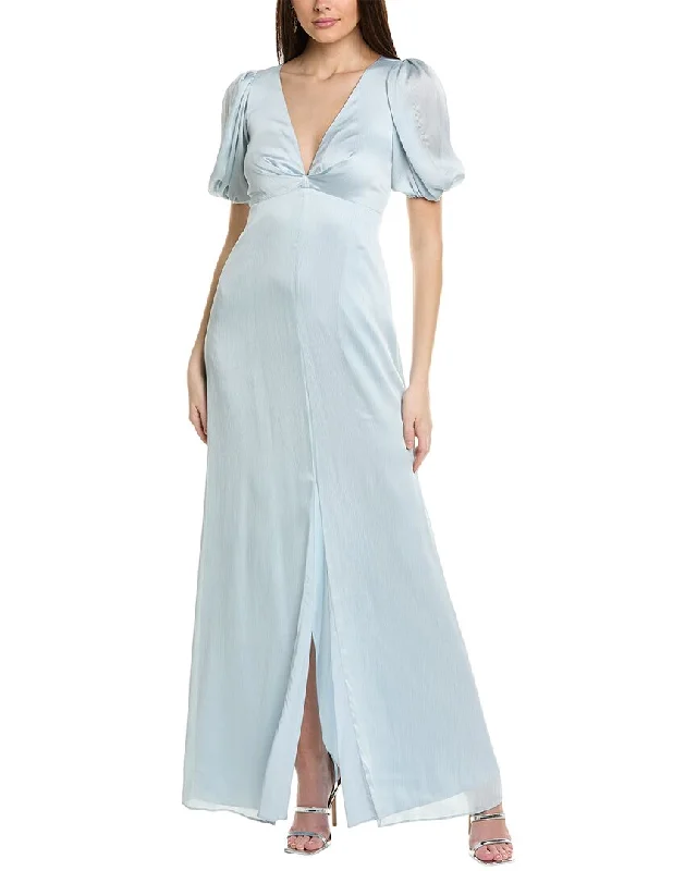 How to style a high-neck prom dress-Sachin & Babi Alli Gown