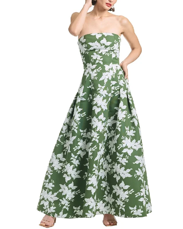 Silver prom dresses for a sleek appearance-Sachin & Babi Margaux Gown