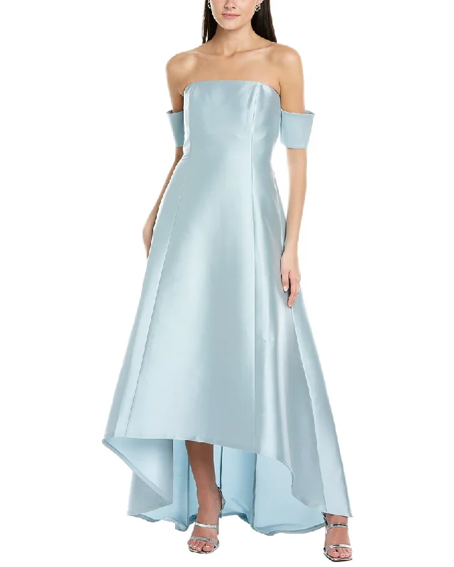 Stunning prom dresses for petite girls-Sachin + Babi Off-The-Shoulder Agyness Gown