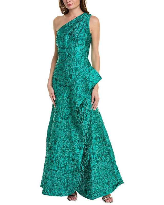 How to make your prom dress stand out-Teri Jon by Rickie Freeman Jacquard Gown