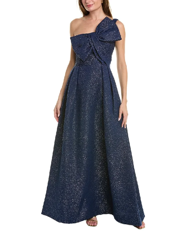 Where to buy prom dresses for every budget-Teri Jon by Rickie Freeman Metallic Jacquard Gown Where to buy prom dresses for every budget-Teri Jon by Rickie Freeman Metallic Jacquard Gown