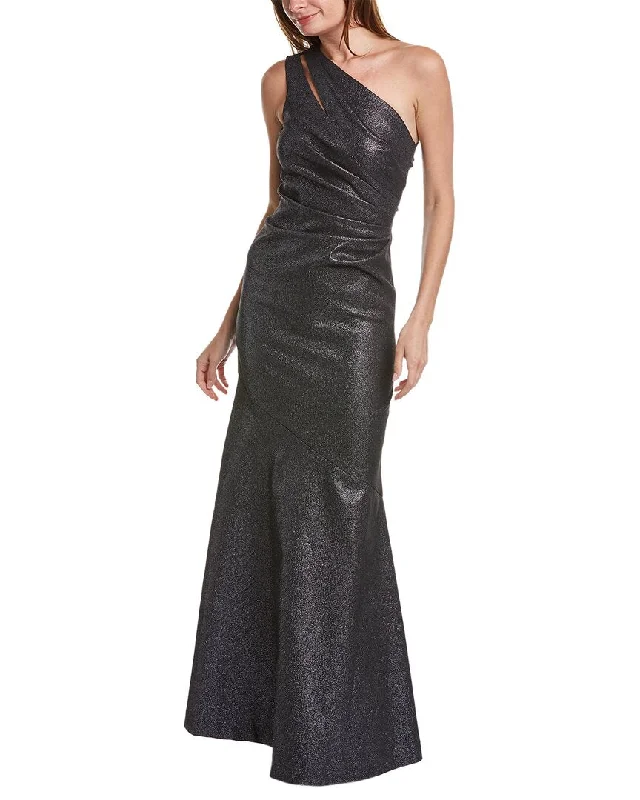 Best prom dresses for your shape and size-Teri Jon by Rickie Freeman One-Shoulder Gown Best prom dresses for your shape and size-Teri Jon by Rickie Freeman One-Shoulder Gown