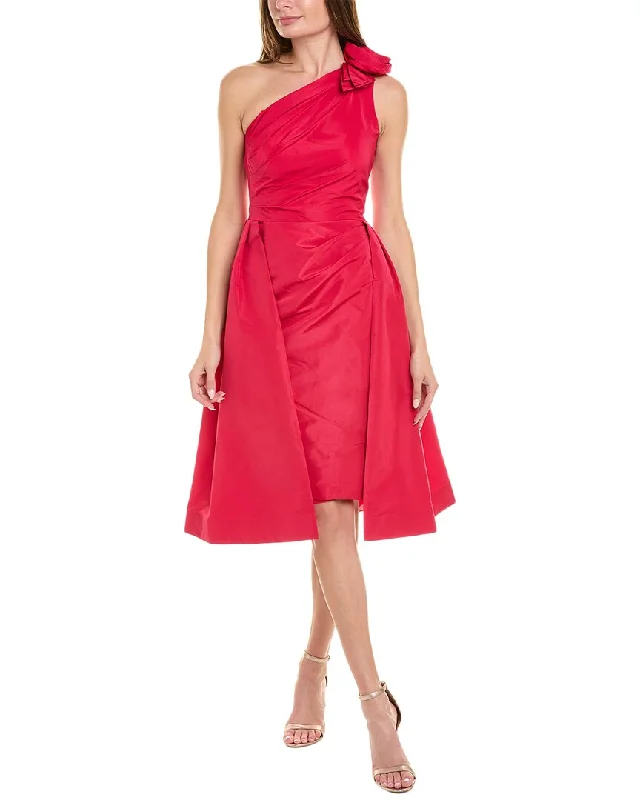 Best prom dresses for tall girls-Teri Jon by Rickie Freeman Taffeta Cocktail Dress