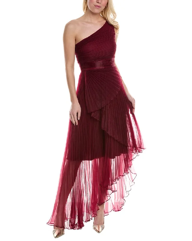 How to measure yourself for a prom dress-Theia One-Shoulder Gown