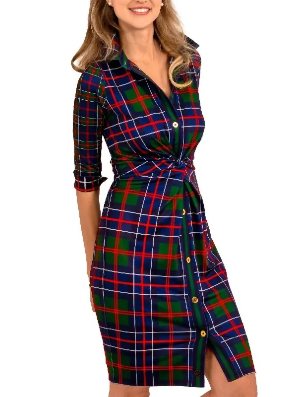 How to pick a prom dress for your skin tone-Twist & Shout Dress - Balmoral Castle in Multi