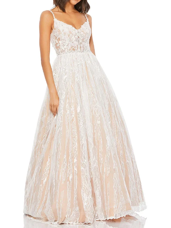 What prom dress colors are in style this year-Womens Floral Open Back Evening Dress