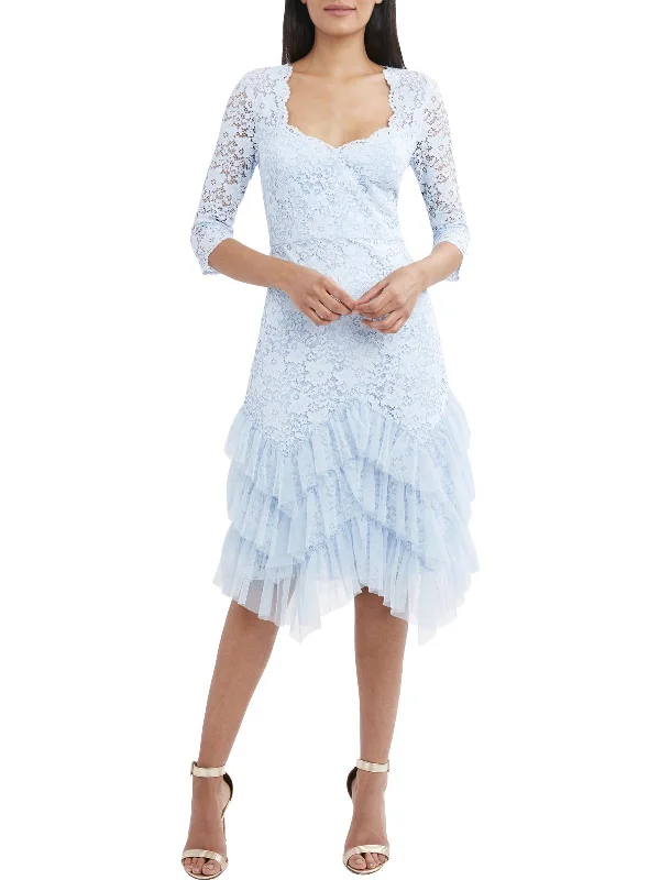 How to incorporate different textures into your prom dress-Womens Lace Short Evening Dress How to incorporate different textures into your prom dress-Womens Lace Short Evening Dress