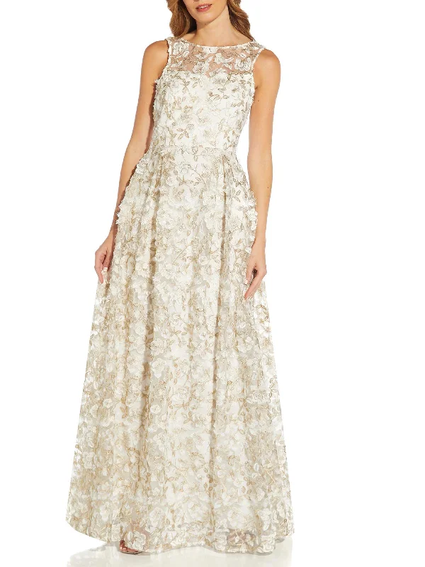 Elegant gold prom dresses for a sophisticated look-Womens Metallic Maxi Evening Dress Elegant gold prom dresses for a sophisticated look-Womens Metallic Maxi Evening Dress