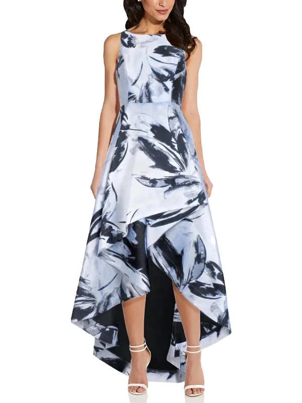How to pick a prom dress based on your height-Womens Pleated High-Low Evening Dress How to pick a prom dress based on your height-Womens Pleated High-Low Evening Dress
