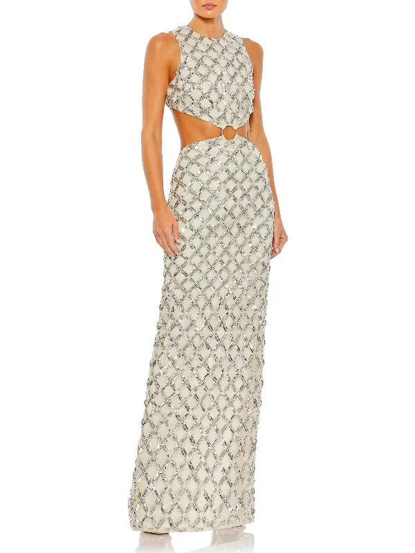 How to find the perfect prom dress within your budget-Womens Sequin Cut-Out Evening Dress How to find the perfect prom dress within your budget-Womens Sequin Cut-Out Evening Dress
